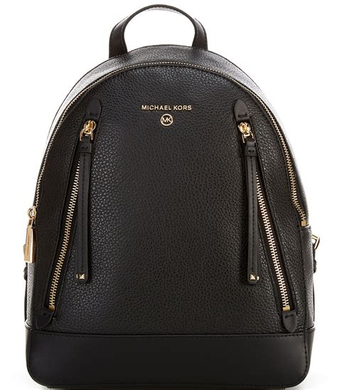 michael kors pebbled leather backpack reviews|Michael Kors pebble leather handbags.